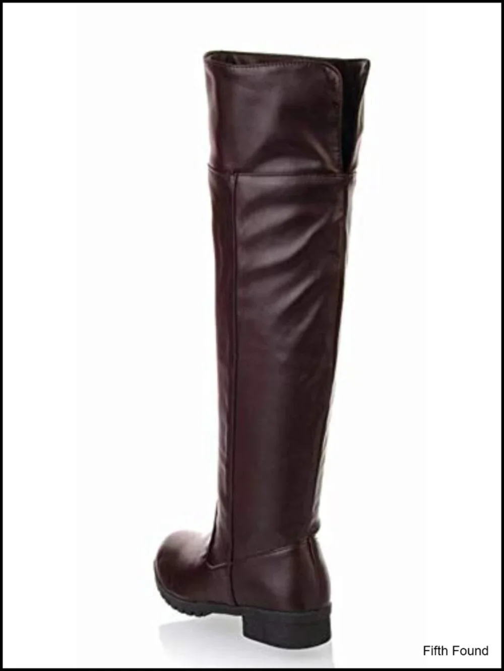 Knee High Equestrian Riding Boots Cosplay Costume Shoes Faux Leather